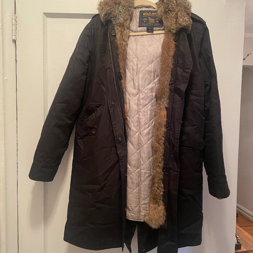 Woolrich Parka Jacket With Fur Hood